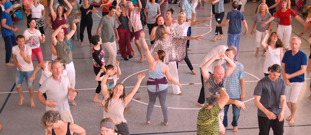 Wave auf dem Yogafestival Passau
