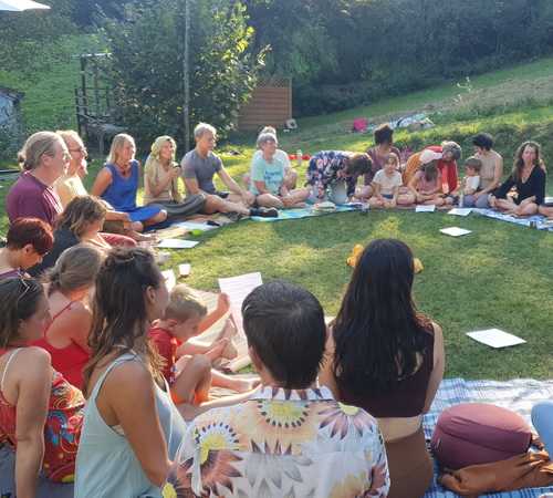 Singing Circle nach der Wave